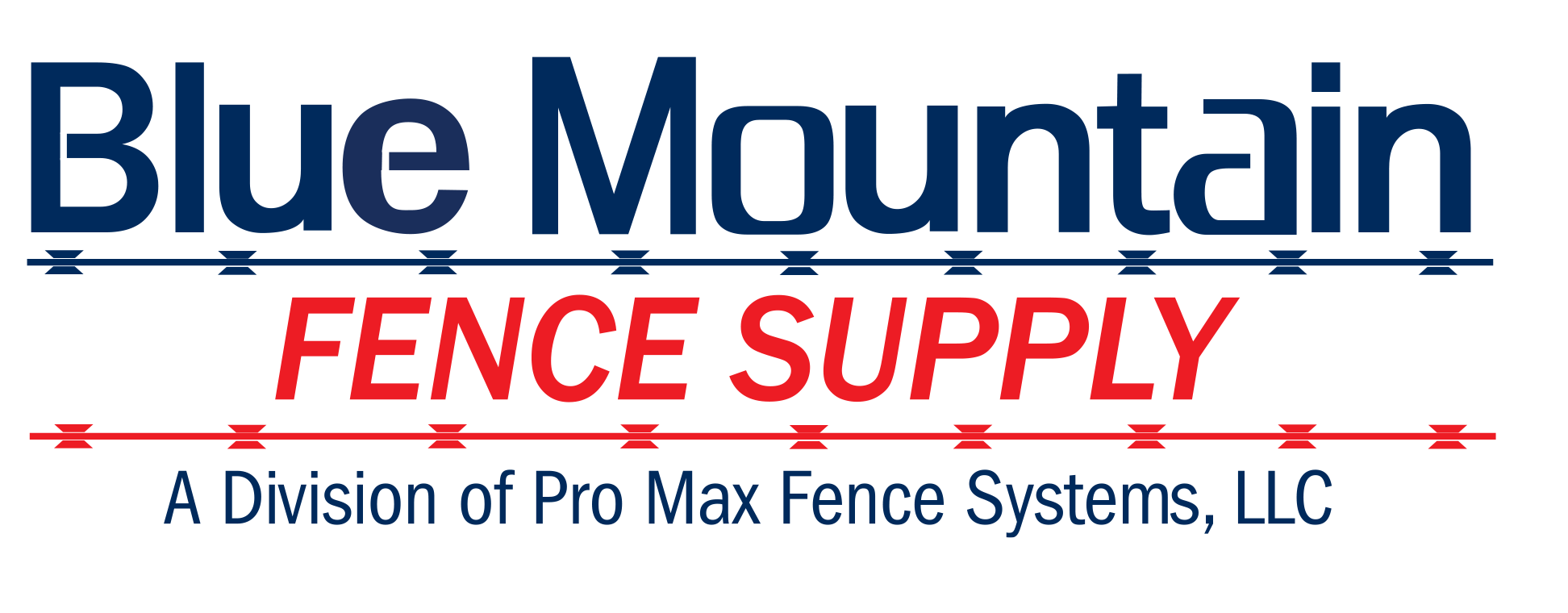 Blue Mountain Fence Supply Logo